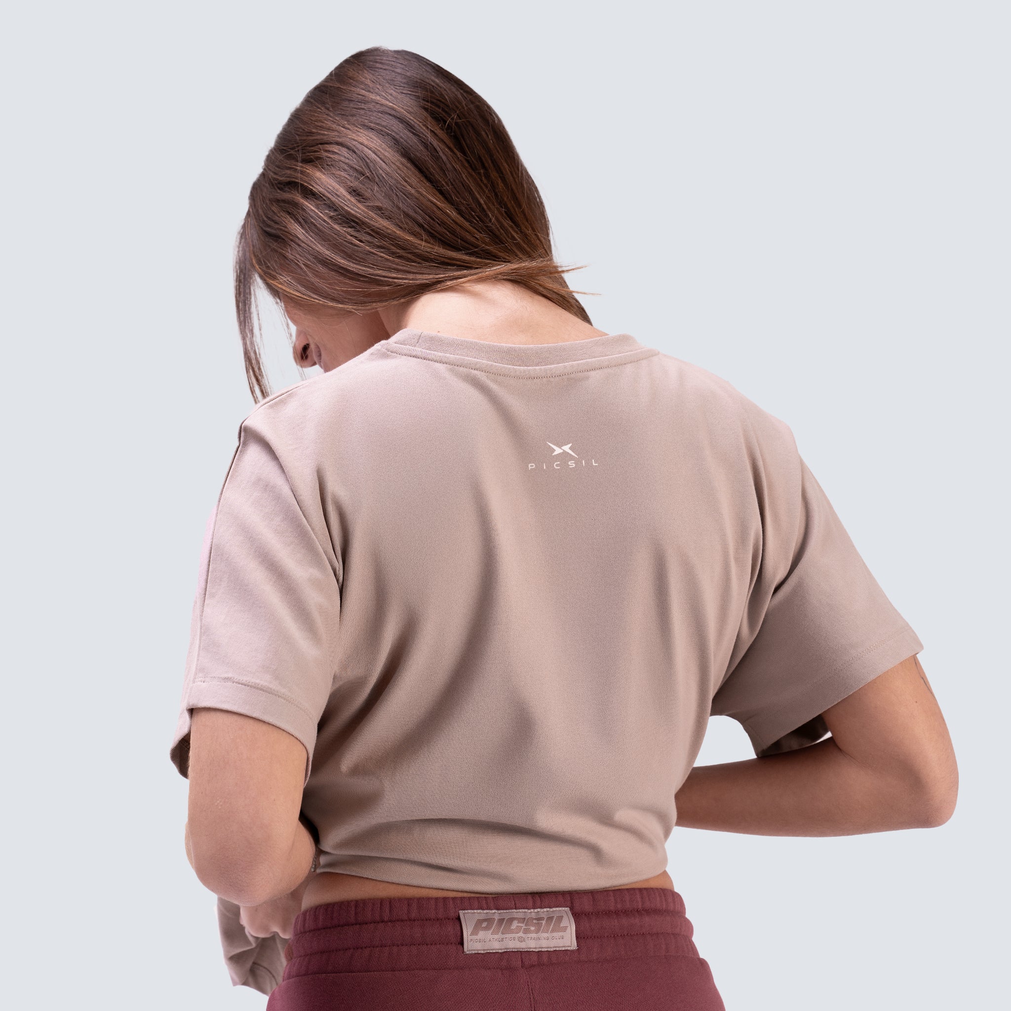 Camiseta Cropped Oversize Mujer Lifestyle AW25 - Image 11