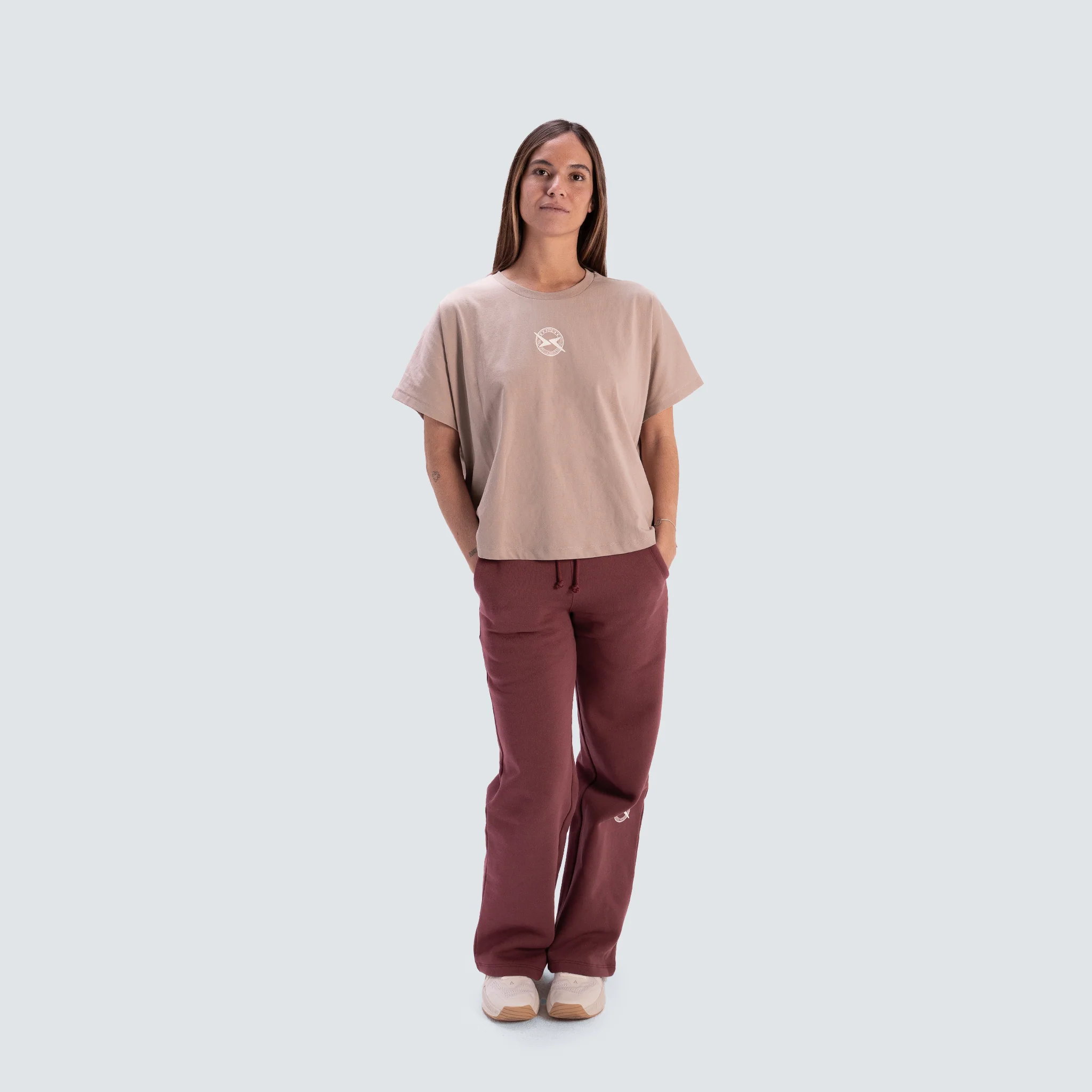 Camiseta Cropped Oversize Mujer Lifestyle AW25 - Image 14