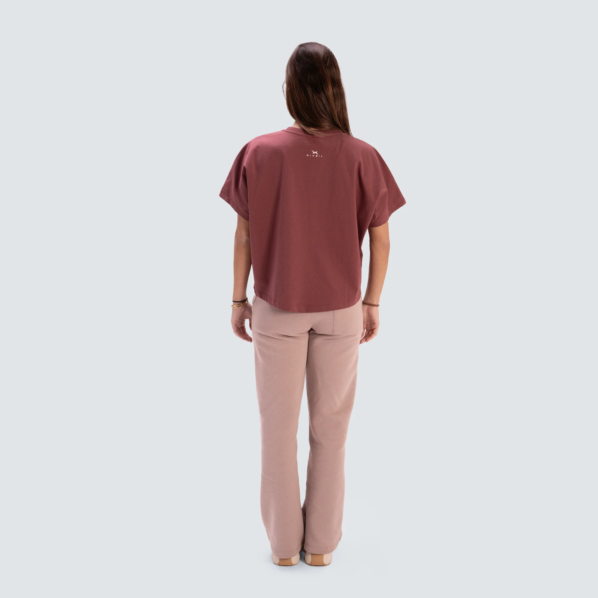 Camiseta Cropped Oversize Mujer Lifestyle AW25 - Image 5