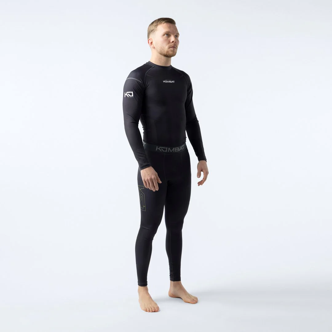 Camiseta rashguard manga larga KOMBAT para hombre - Image 10
