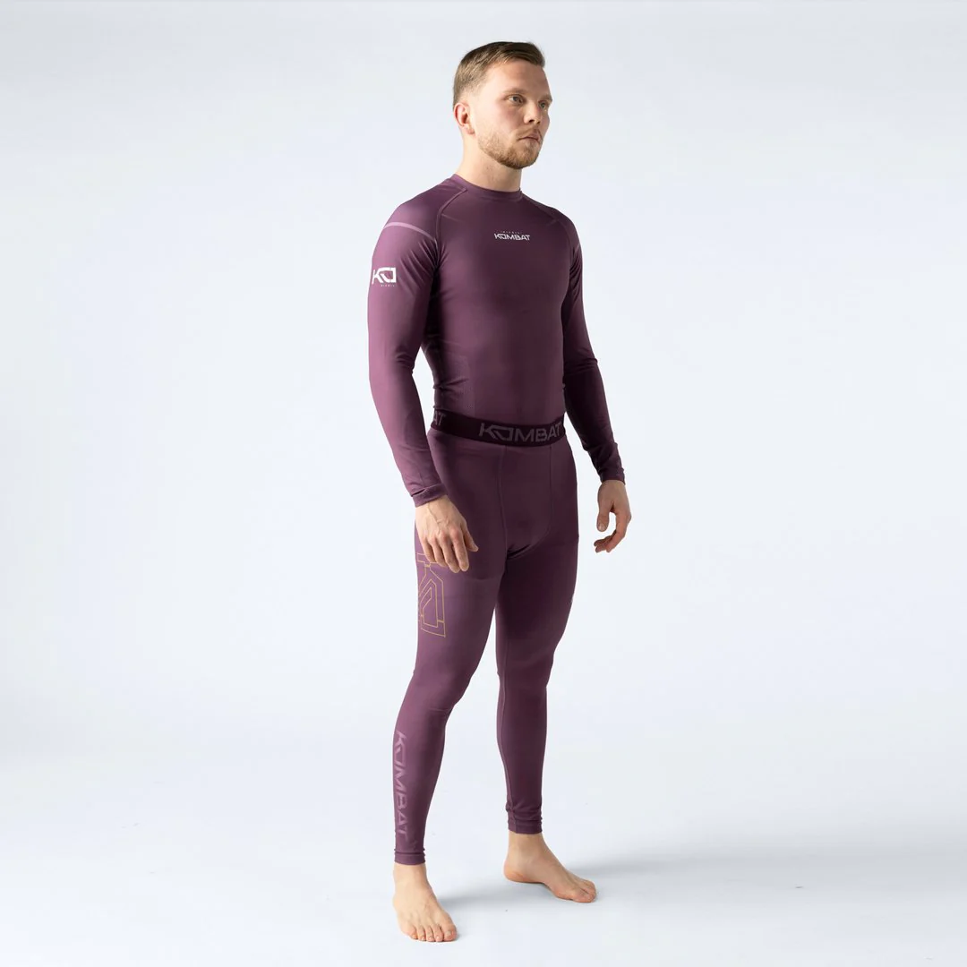 Camiseta rashguard manga larga KOMBAT para hombre - Image 5